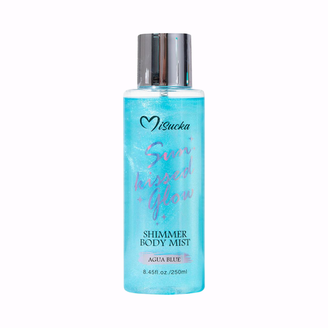 Shimmer Body Mist - Misucka - Agua Blue 250ml